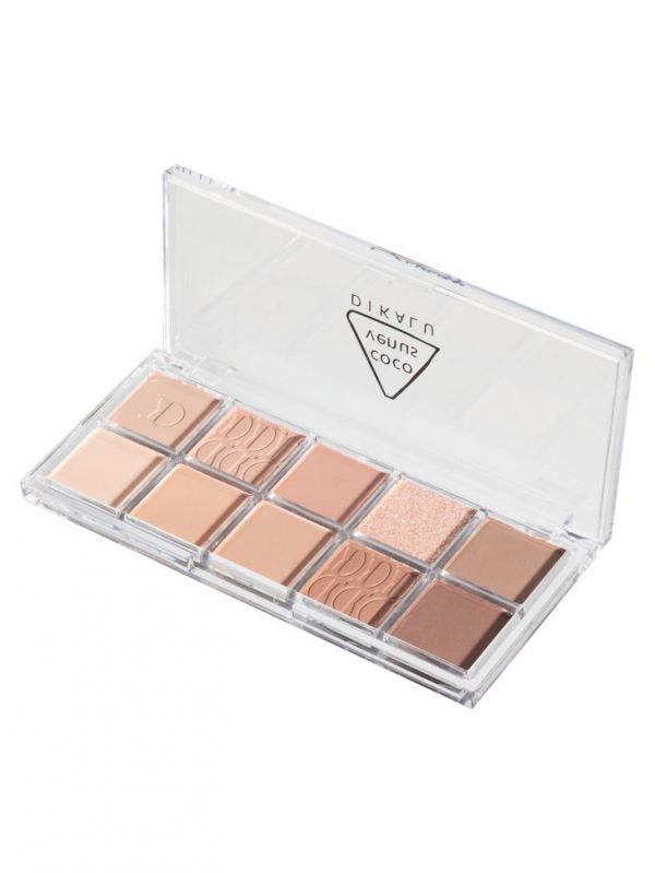 Dikalu Eyeshadow palette 12 colors, tone 01